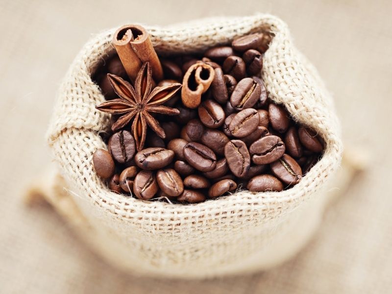 Nguyên liệu làm túi thơm cafe đơn giản nhất  